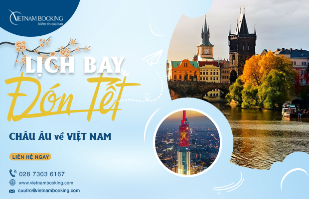 Đặt vé máy bay từ Đan Mạch về Việt Nam | lịch bay sớm nhất