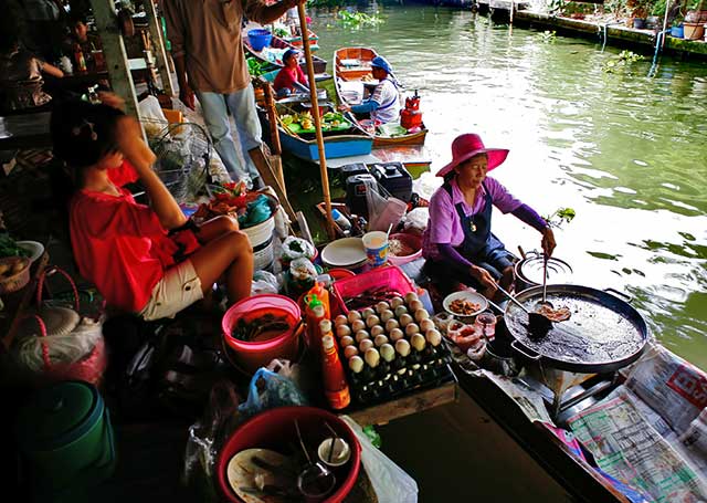 Du lịch hè Thái Lan khám phá top 8 chợ nổi